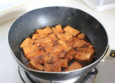 Home-cooked tofu