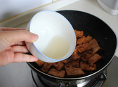 Home-cooked tofu