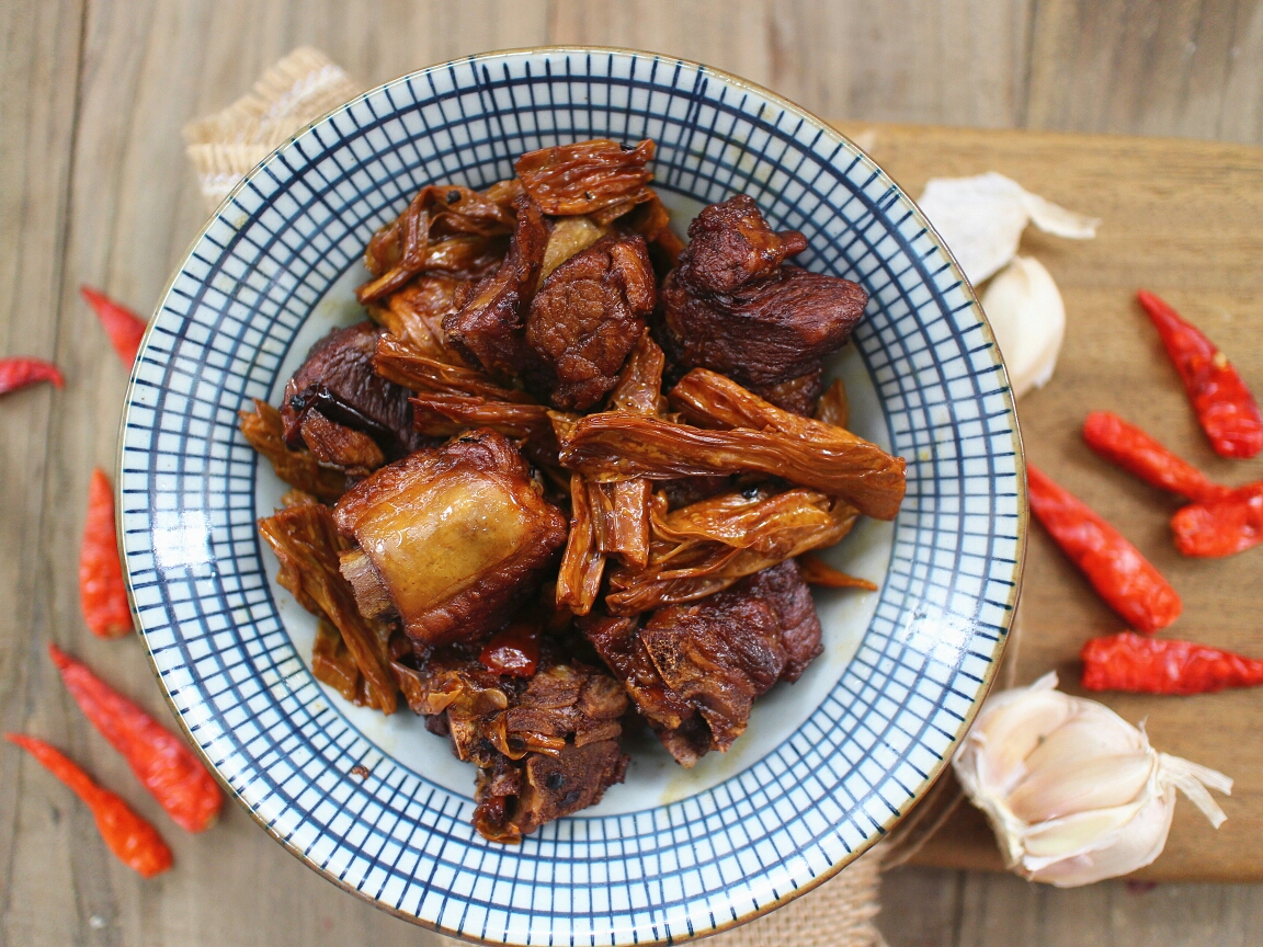 Pork Ribs and Bean Curd