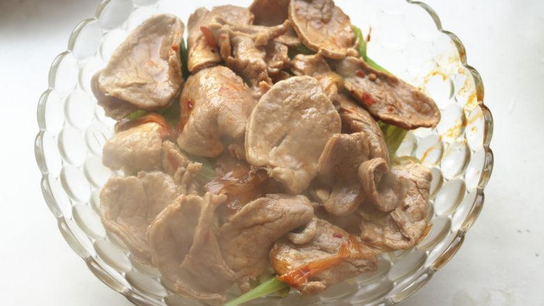 Boiled Pork Slices