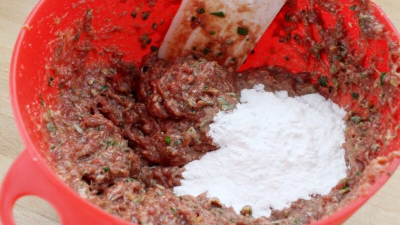 Beef Meatball Risotto with Tomato Sauce