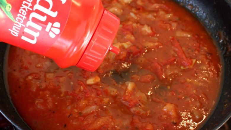 Beef Meatball Risotto with Tomato Sauce