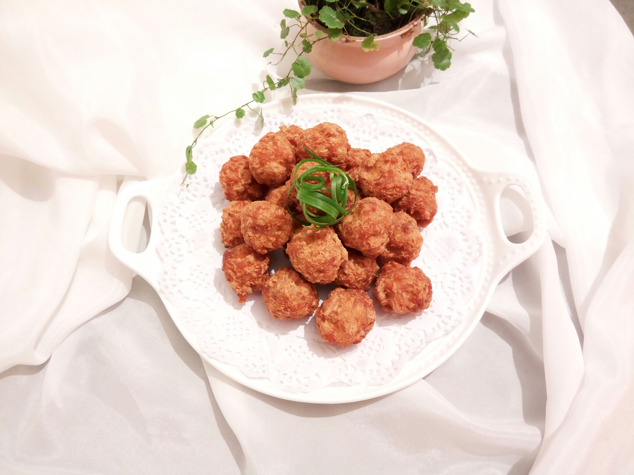 Tofu meatballs