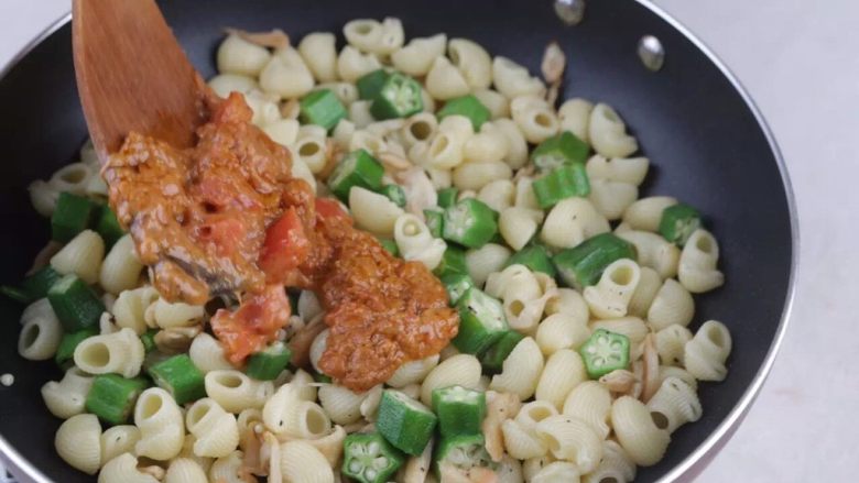 An unauthentic pasta, but so delicious that one person can eat three bowls!?