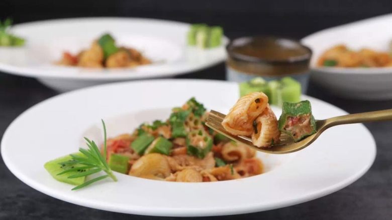 An unauthentic pasta, but so delicious that one person can eat three bowls!?