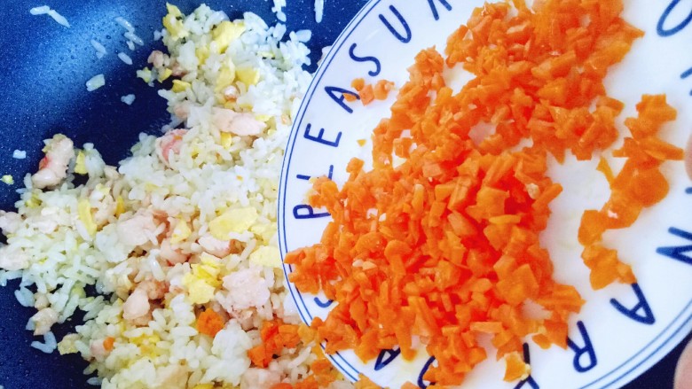 Golden Fried Rice with Shrimp