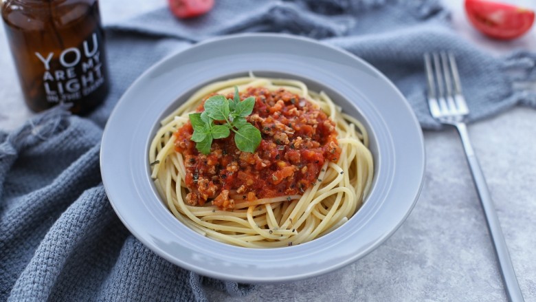 Tomato Bolognese Pasta