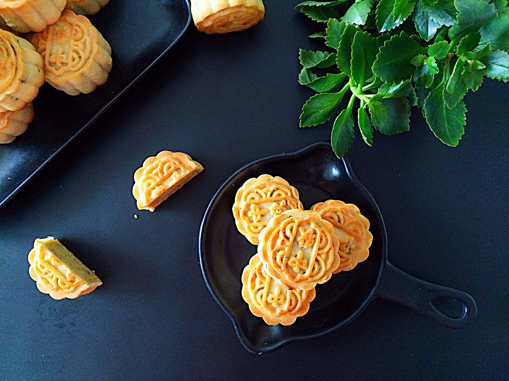 The most loving confession of reunion——
Cantonese chestnut and rong mooncake