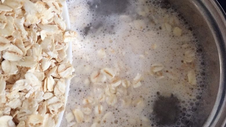 Milk Pumpkin Oatmeal Porridge