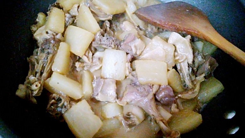 Preserved Duck Stewed with Radish