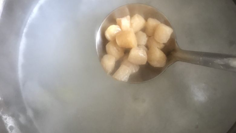 A bowl of shrimp porridge