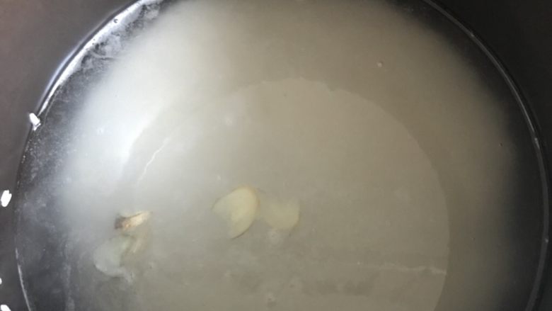 A bowl of shrimp porridge