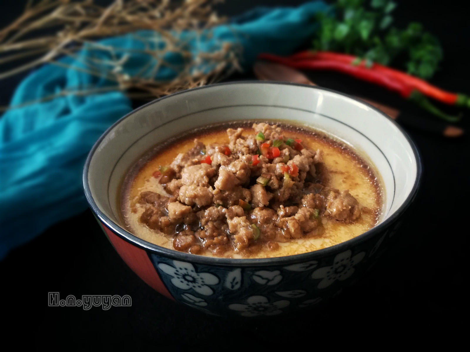 Minced Pork Custard