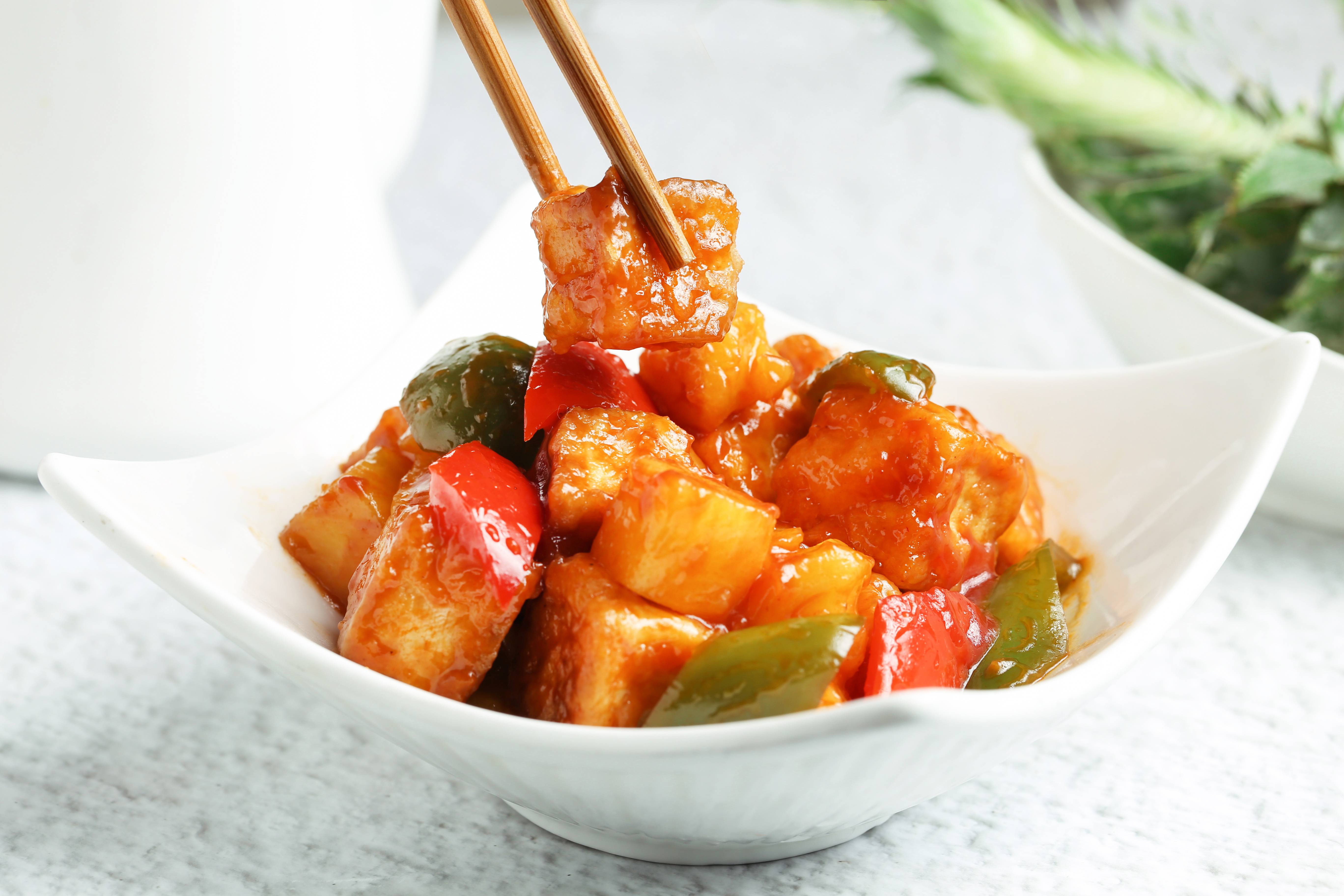 Pineapple Sweet and Sour Tofu