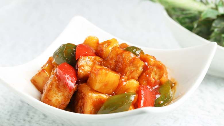 Pineapple Sweet Tofu