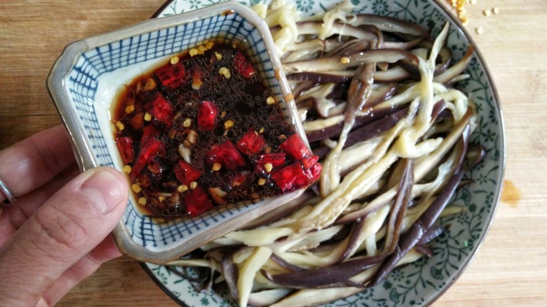 Flavored Hand-Shred Eggplant