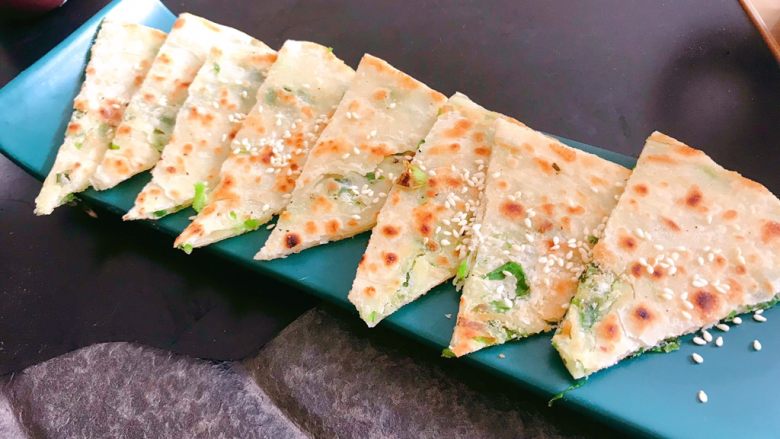 Crispy Scallion Pancake