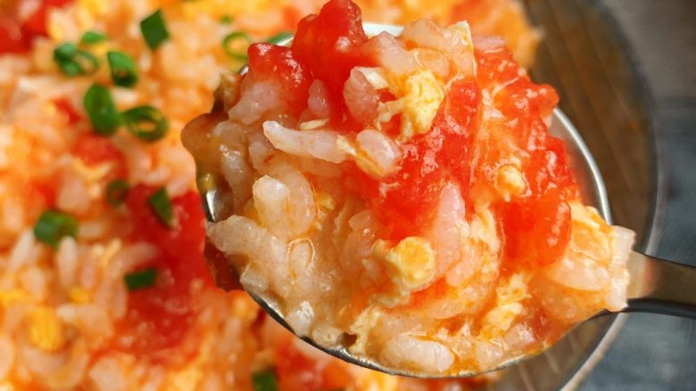 Tomato soup risotto