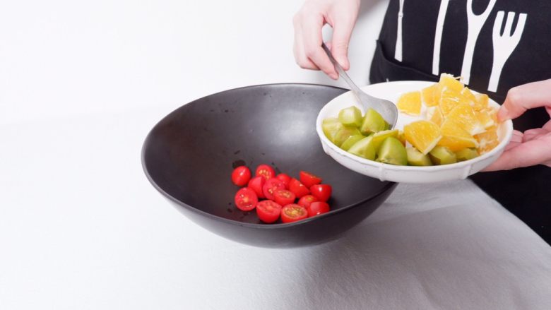 Little Summer Fruit Salad Plate