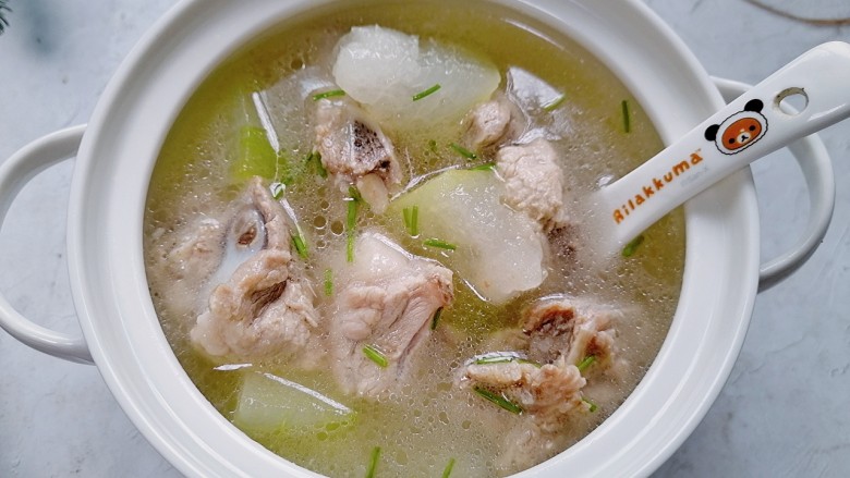 Pork Ribs and Winter Melon Soup