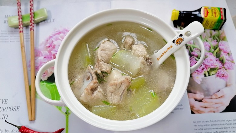 Pork Ribs and Winter Melon Soup