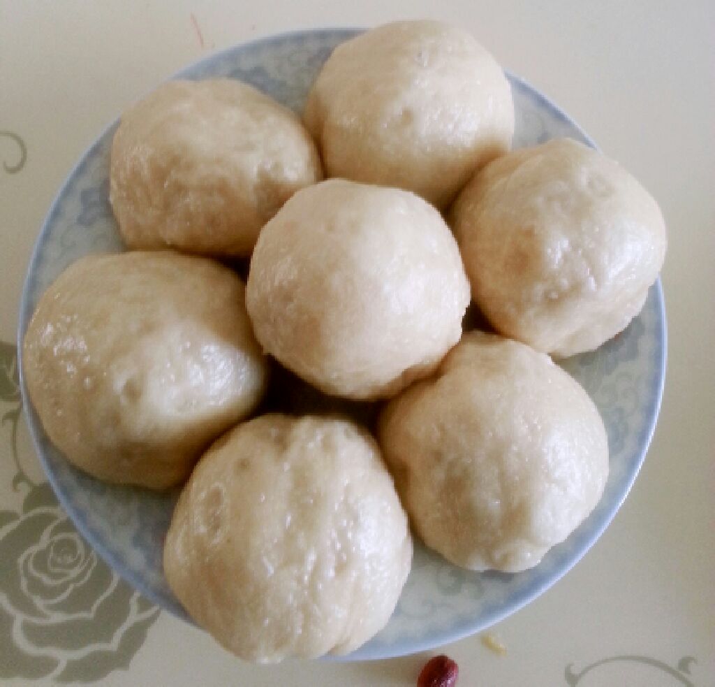 Sweet Potato and Jiangbean Buns