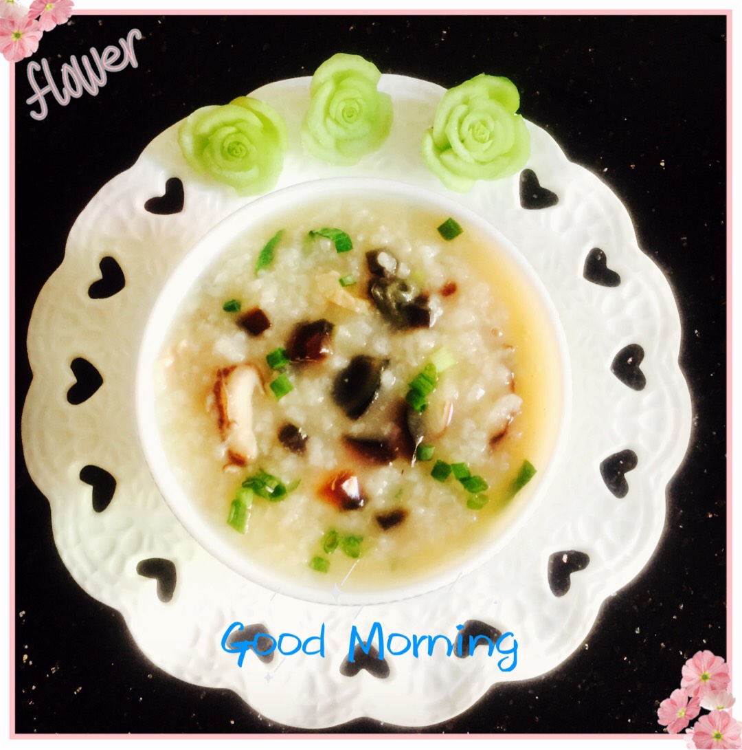 Preserved egg and lean meat porridge