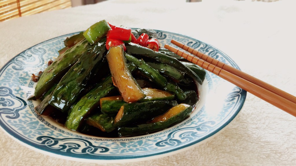 Crispy Sauce Cucumber