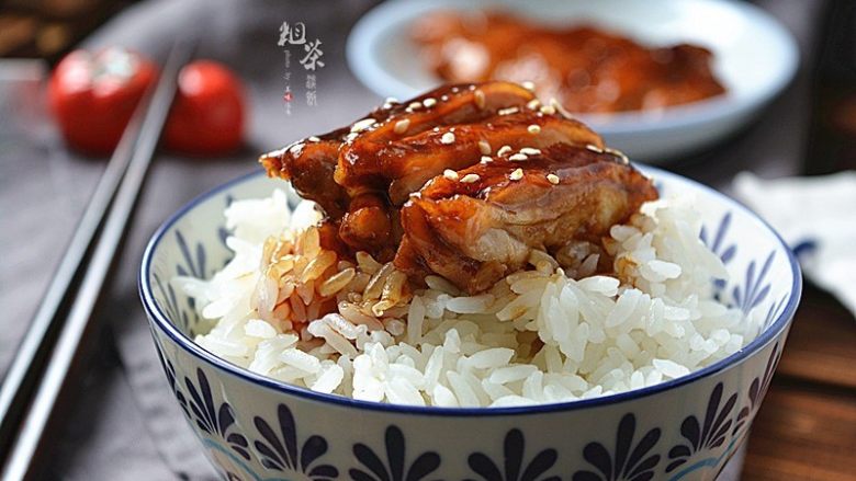 Teriyaki Chicken Leg Rice