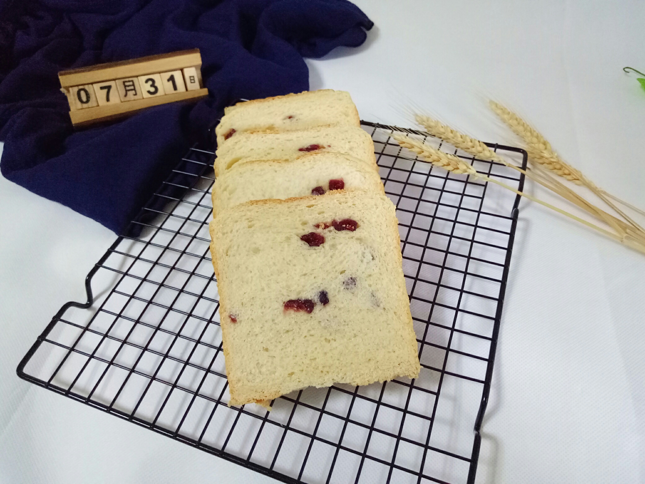 Cranberry Toast Bread