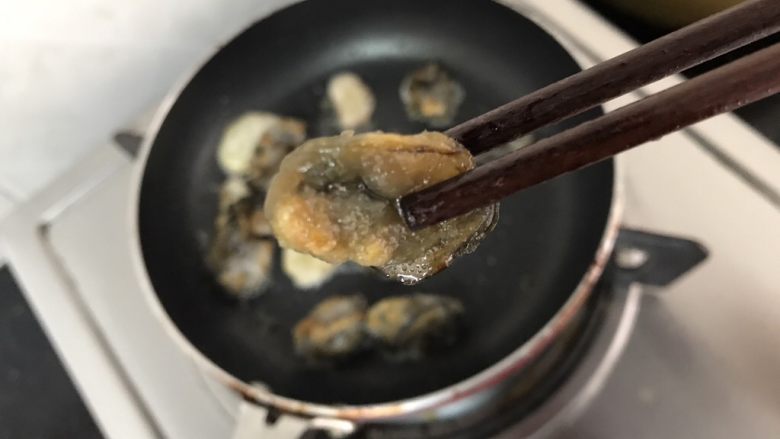 Oysters, salted bone and vegetable porridge