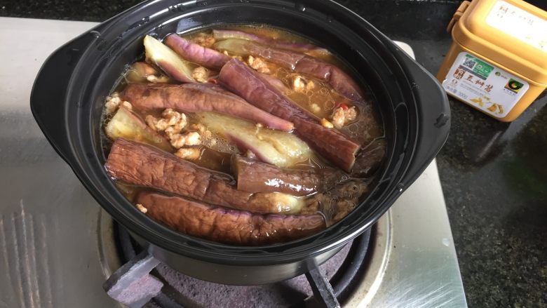 Minced Pork and Eggplant Stew