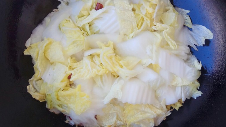 Vegetarian dishes are also crazy~vinegar cabbage