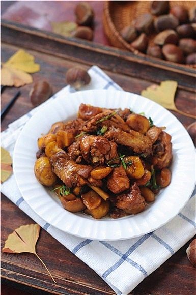 chestnut roast chicken