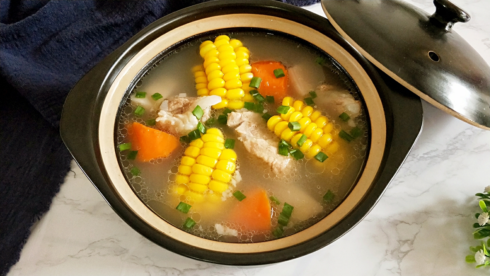 # Salty Flavor # Pastoral Pork Ribs Soup