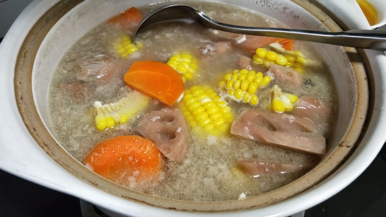 # Salty Flavor# Pastoral Pork Ribs Soup