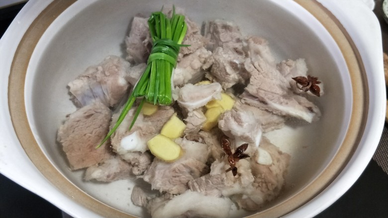 Yam Pork Ribs Soup