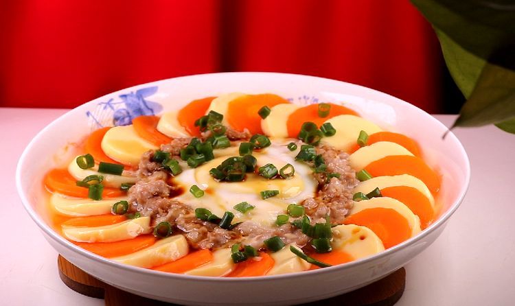 A new way to eat steamed tofu, tender and delicious