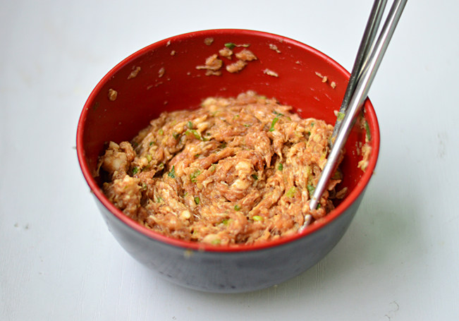 Green pepper stuffed meat