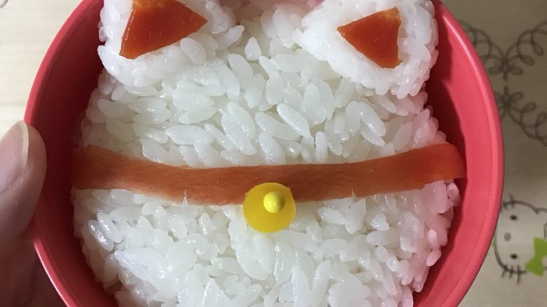 Lucky Cat Bento/Rice Ball