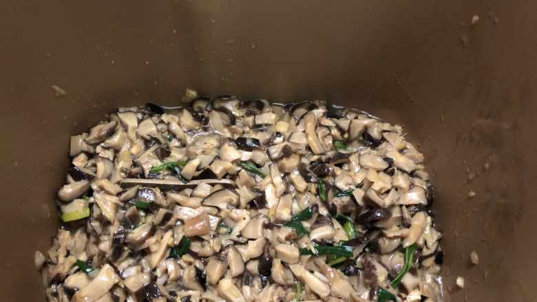 Shiitake mushrooms (bread machine version)