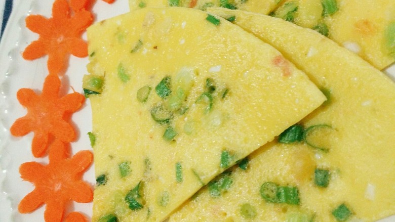 Simple and nutritious quick breakfast - green onion egg pancake