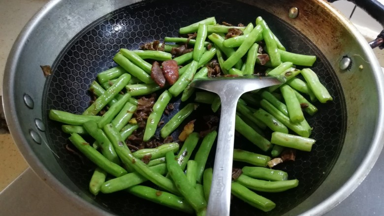 Plumb vegetables and green beans