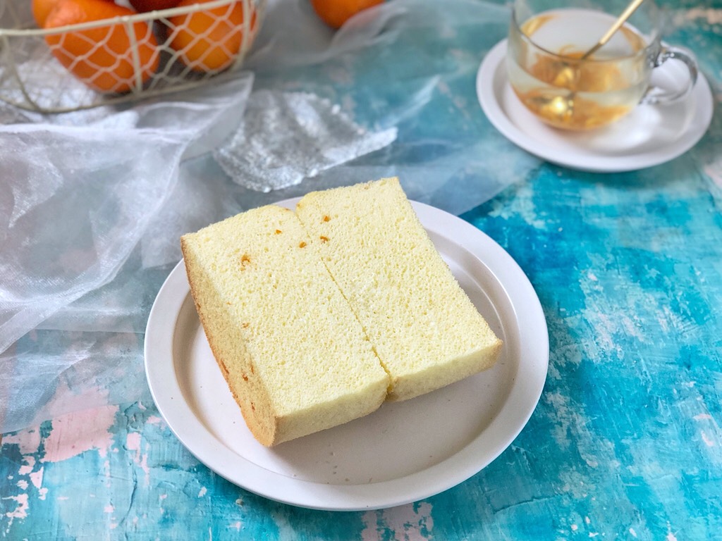 Orange chiffon cake