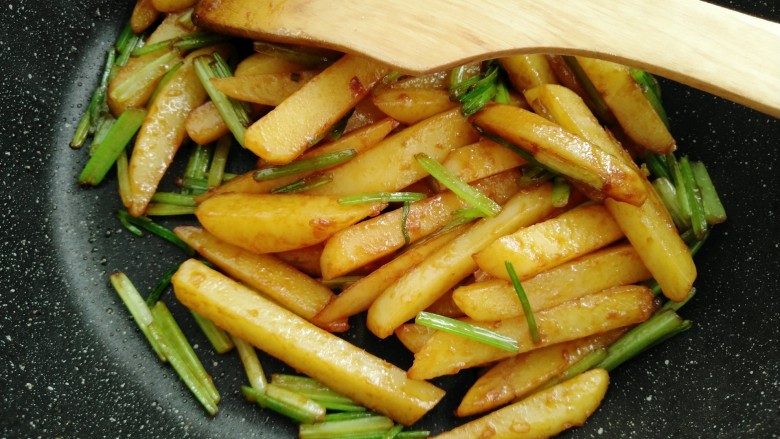 Celery and potatoes