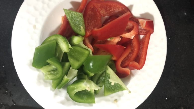 Stir-fried Colorful Peppers