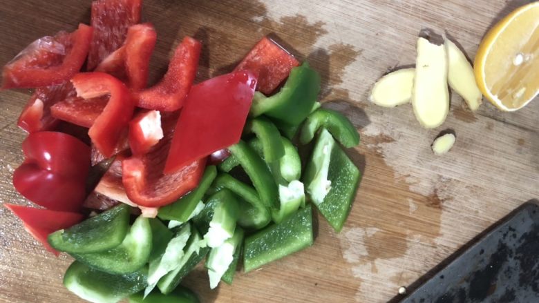 Stir-fried Colorful Peppers