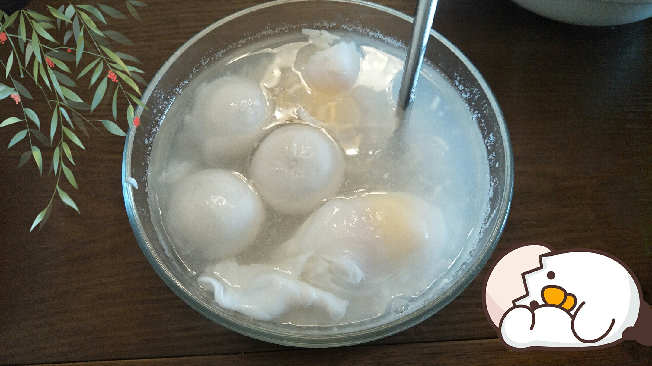 Osmanthus glutinous rice balls