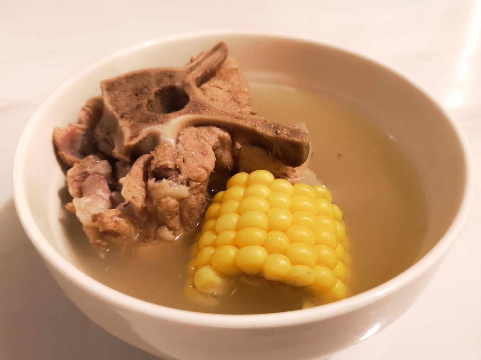 Backbone Corn Soup