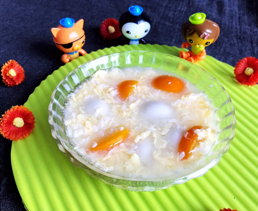 Egg fermented glutinous rice soup